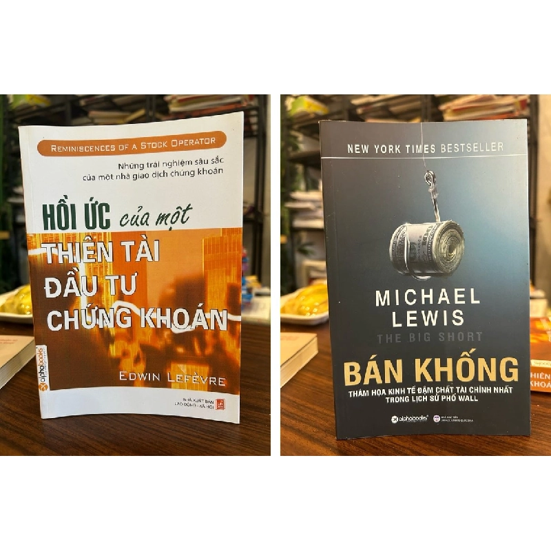 Combo: Hồi ức của một thiên tài ... + Bán Khống -Michael Lewis... 928628