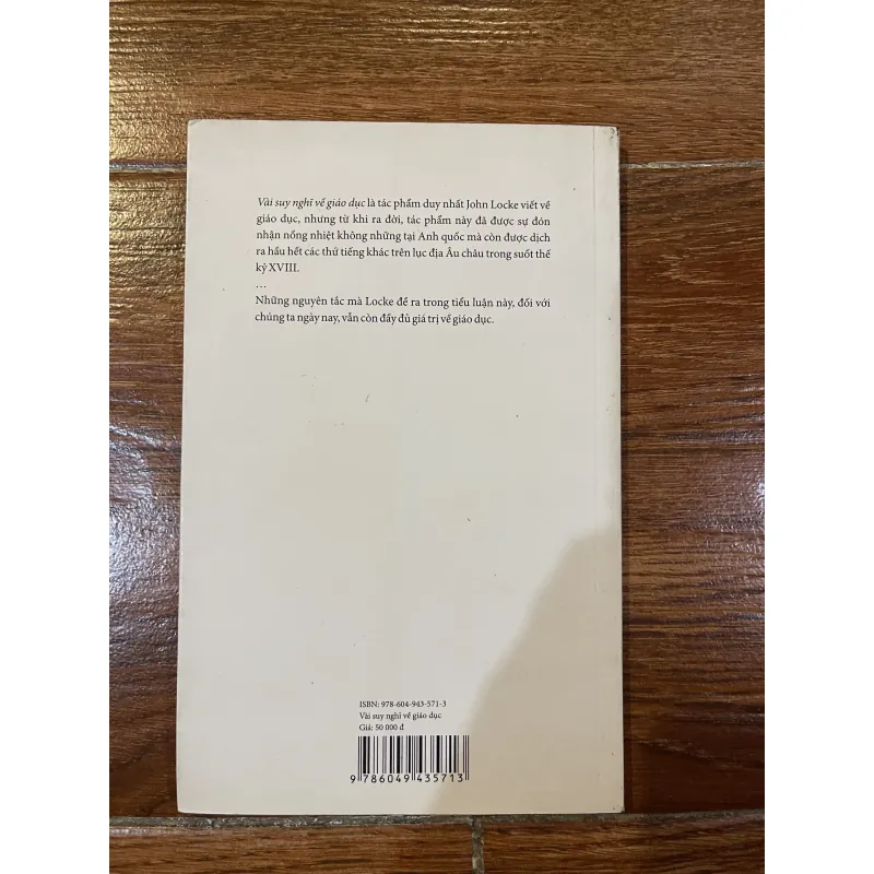 Vài suy nghĩ về giáo dục - John Locke (6) 974720