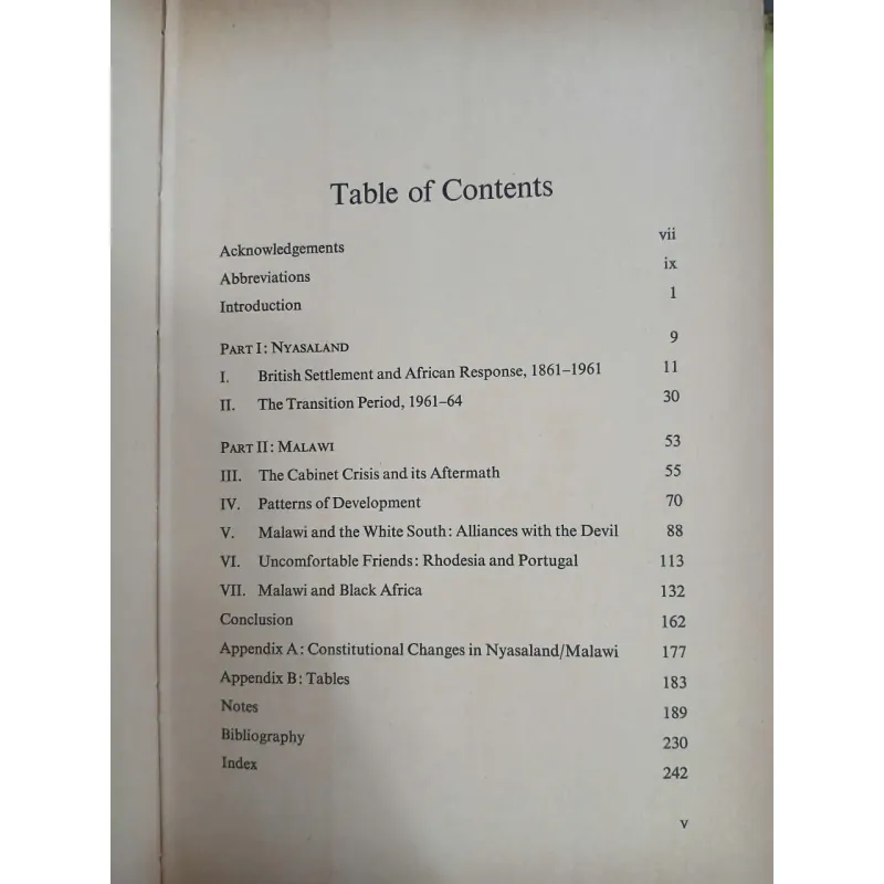 MALAWI FOREIGN POLICY AND DEVELOPMENT (CHÍNH SÁCH ĐỐI NGOẠI VÀ PHÁT TRIỂN CỦA MALAWI) 682463