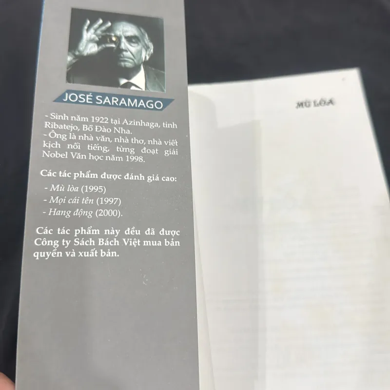 Mù Loà - Jose Saramago 1031882