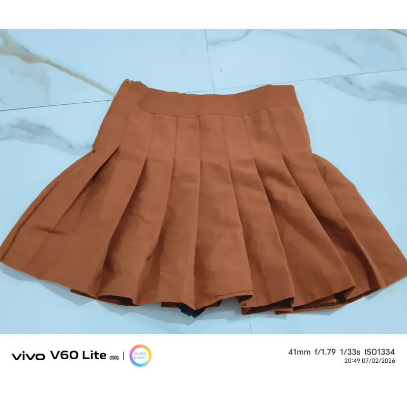 Chân váy xếp ly ngắn nữ 797645