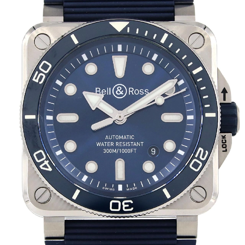 Bell & Ross BR-03 Diver Blue BR03A-D-BLU-ST/SRB SS Automatic - Hàng hiệu Authentic 883095