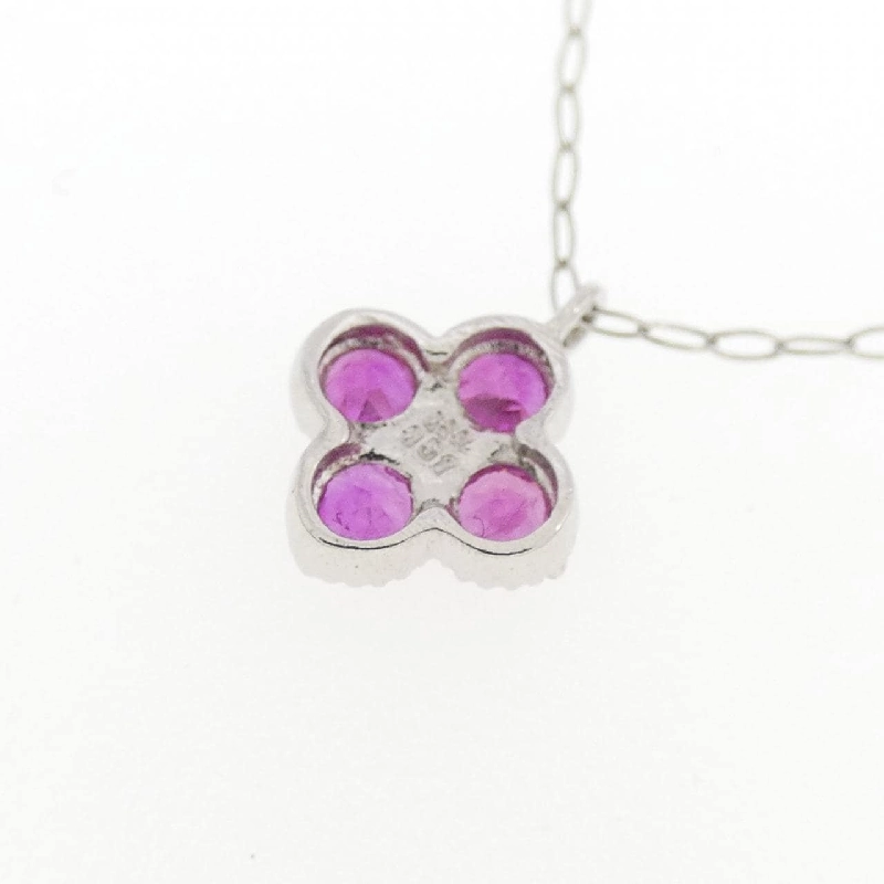 Dây chuyền ruby hoa PT850 - Hàng hiệu chính hãng 855947