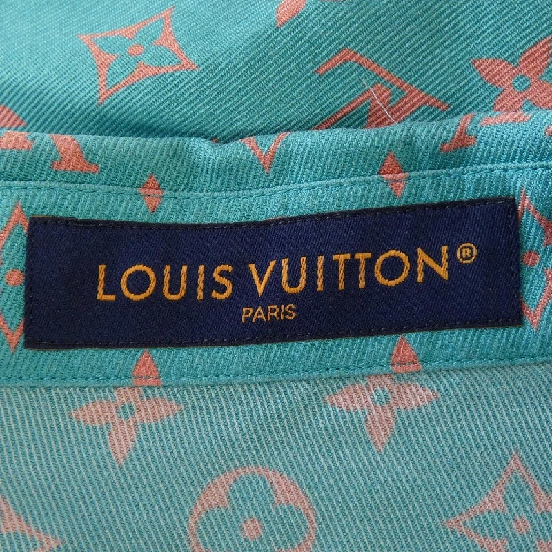 Áo sơ mi ngắn tay lụa Monogram Louis Vuitton HTS06WUPP S/S - Hàng hiệu Chính hãng 889953