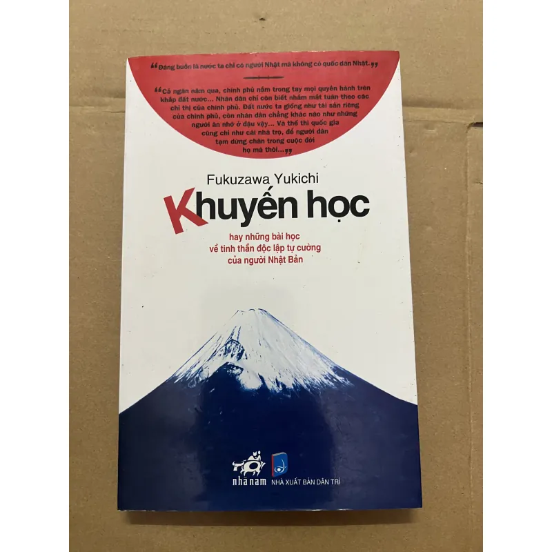 Khuyến Học Hay Những Bài Học Về Tinh Thần Độc Lập Tự Cường Của Người Nhật Bản 756311