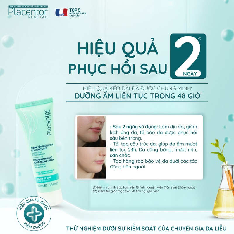 Kem dưỡng ẩm Placentor Cream Face 40ml - Ry Store 186678