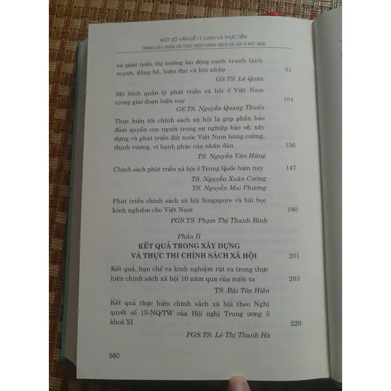 CHÍNH SÁCH XÃ HỘI Ở VIỆT NAM 755797