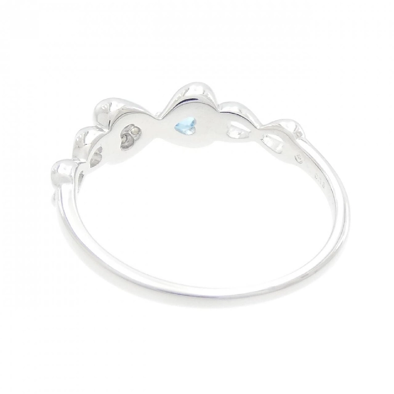 Nhẫn Blue Topaz K10WG 0.13CT 667665