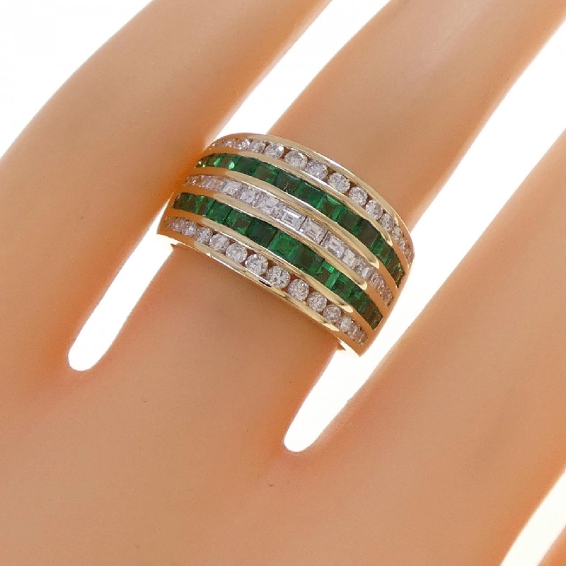 Nhẫn Emerald K18YG 0.86CT - Hàng hiệu Chính hãng 854314