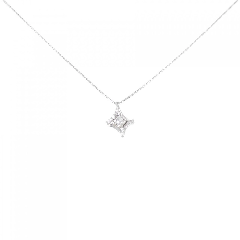 K18WG Dây chuyền kim cương 0.14CT - Hàng hiệu Chính hãng 862400