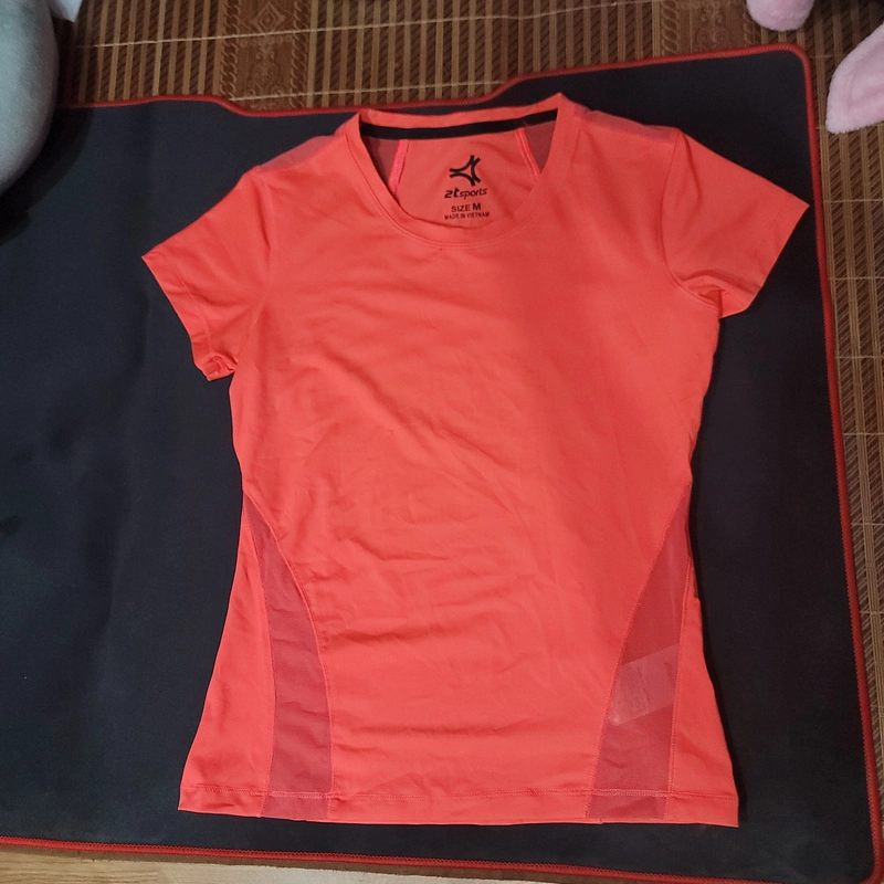 Áo Thể Thao màu Đỏ cỡ M co dãn siêu đẹp 477425