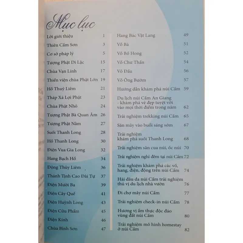 Cấm nang du lịch núi Cấm - Đinh Văn Chắc (sách mới 100%) 797327