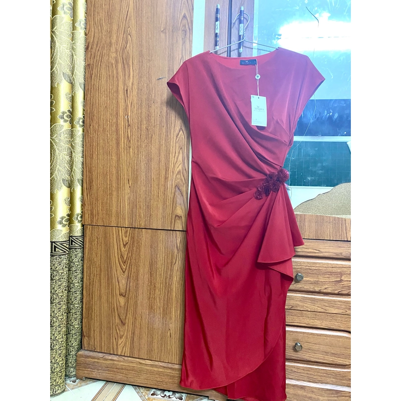 Đầm lụa dự tiệc IVy size S 442966
