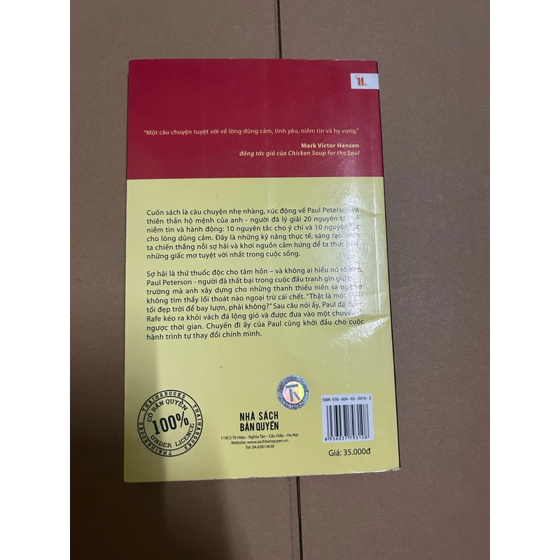 Đừng bao giờ sợ hãi, đừng bao giờ bỏ cuộc 504296