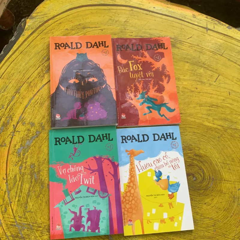 COMBO ROALD DAHL: VỢ CHỒNG LÃO TWIT- HƯƠU CAO CỔ- BÁC FOX TUYỆT VỜI-PHÙ THUỶ PHÙ THUỶ 784551