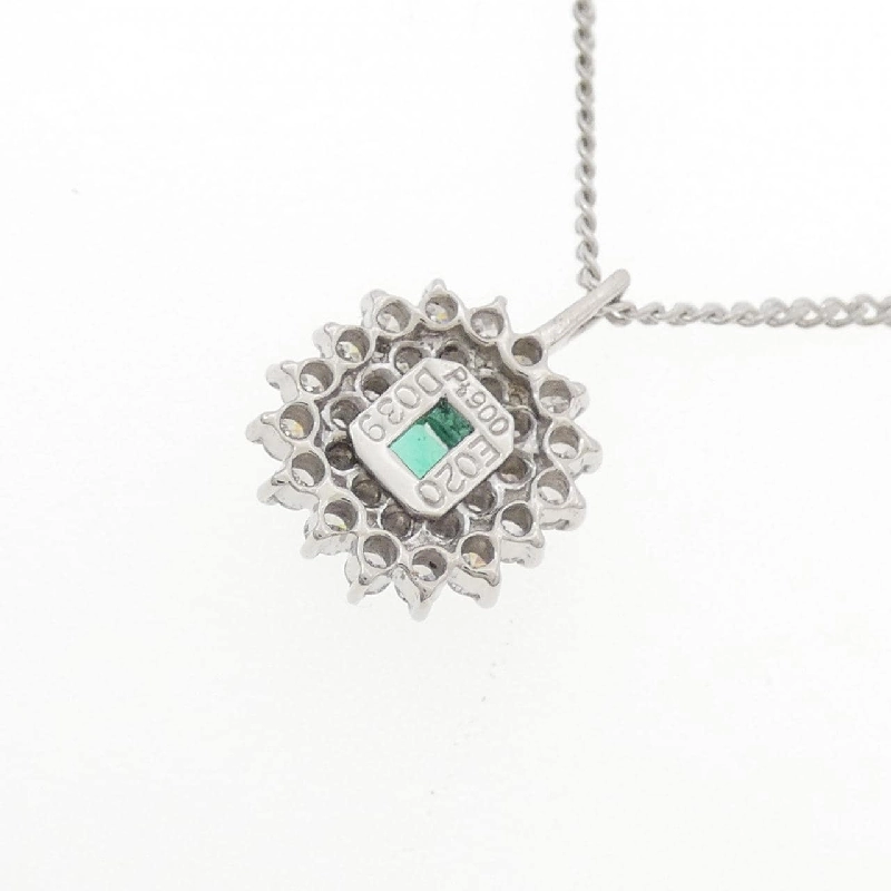 Dây chuyền Emerald PT900/PT850 0.20CT - Hàng hiệu Chính hãng 859621