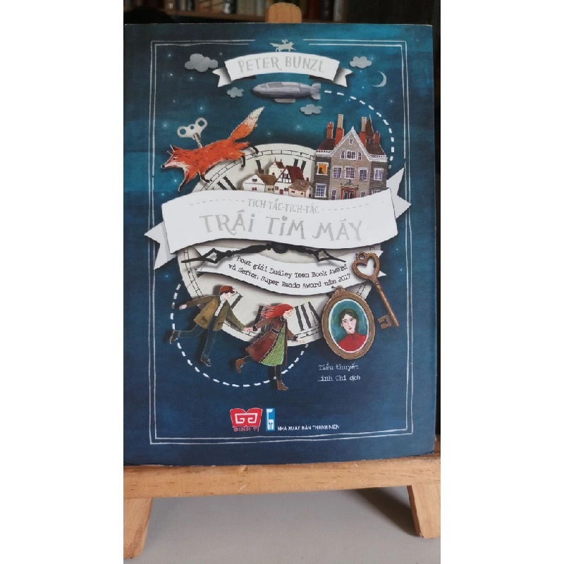 Trái tim máy -sách lưu kho mới 90%- 2018 Peter Bunzl [1301] SÁCH VĂN HỌC STB13 457732