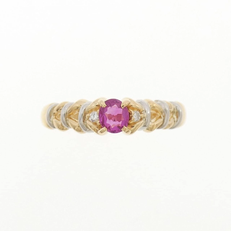 Nhẫn Ruby K18YG/PT900 0.28CT - Hàng hiệu Chính hãng 854858