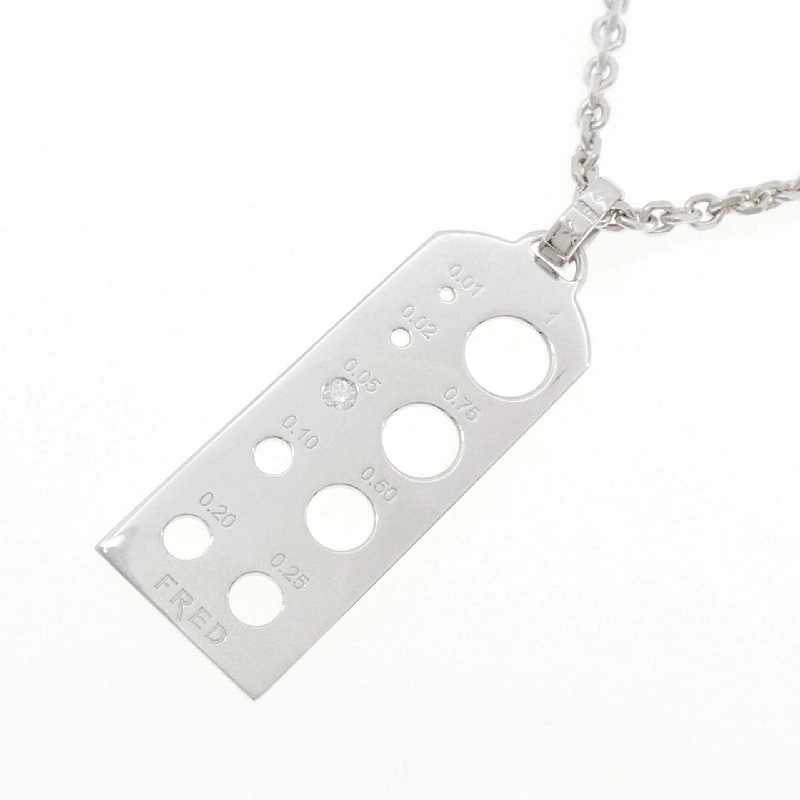 Dây chuyền nhãn hiệu Fred Cage Tag 0.05CT - Hàng hiệu Authentic 839428