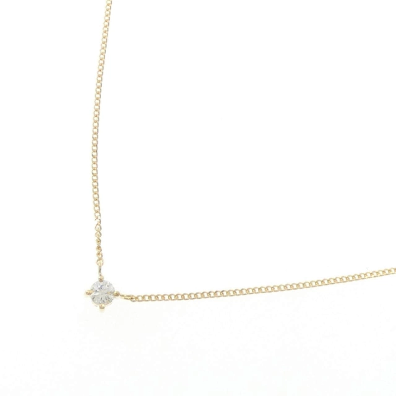 K18YG Solitaire Dây chuyền kim cương 0.16CT - Hàng hiệu Chính hãng 863521
