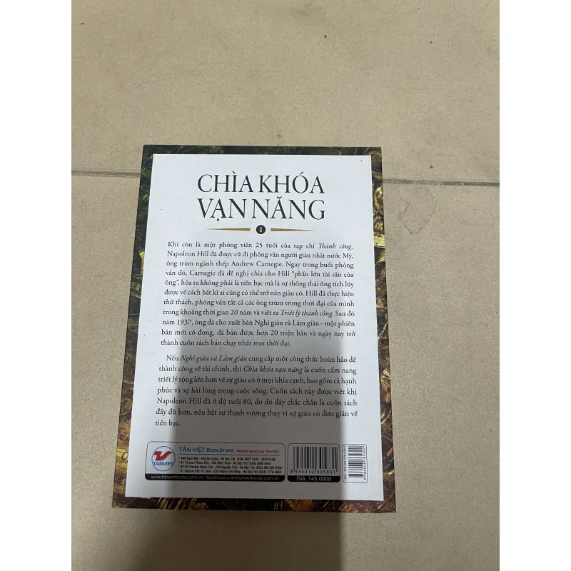Chìa Khóa Vạn Năng - Mở Khóa Bí Mật Trong Thành Công Của Napoleon Hill - Napoleon Hill 47 786370