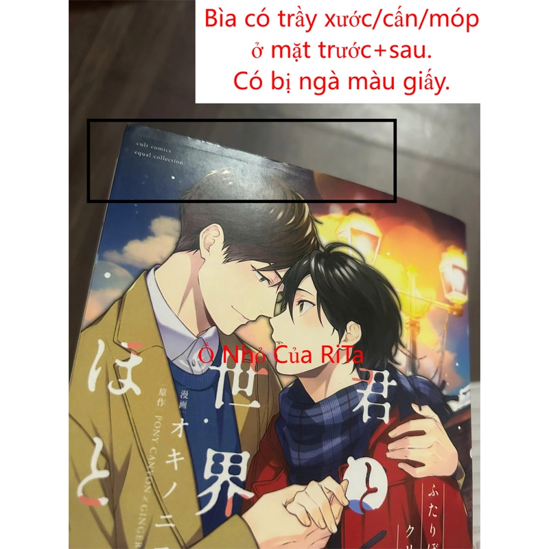 Truyện tranh BL Yaoi Tiếng Nhật: KIMI TO BOKU TO SEKAI NO HOTORI - Chất lượng đọc 300394