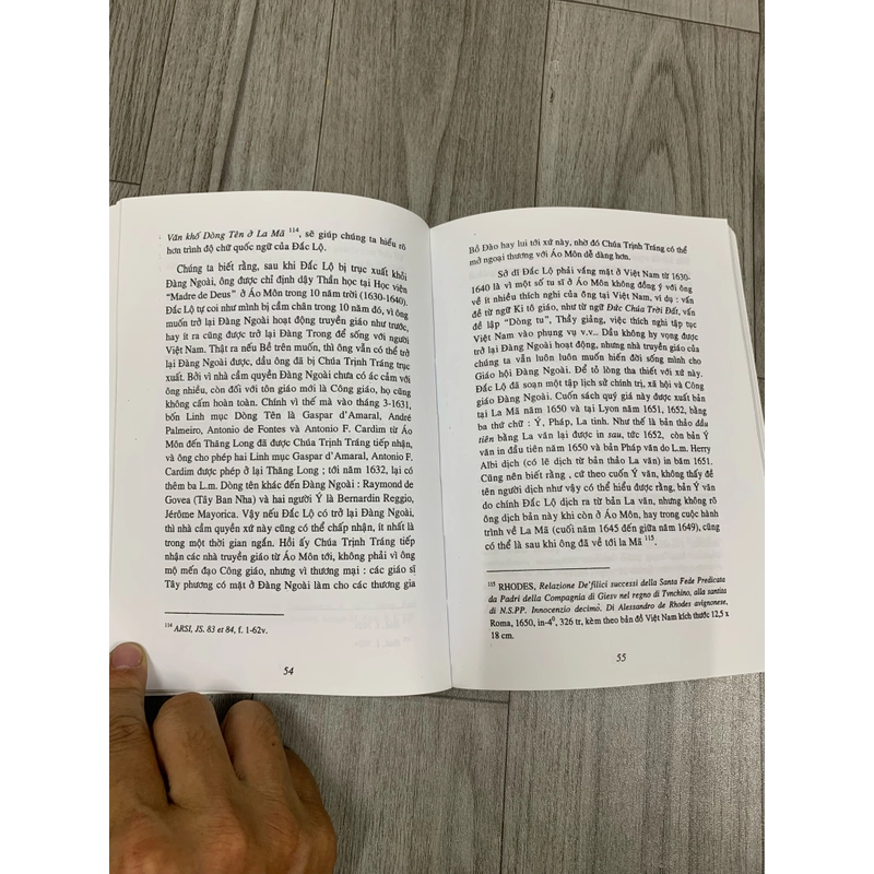 Lịch sử chữ quốc ngữ 1620 - 1659. 999 475994