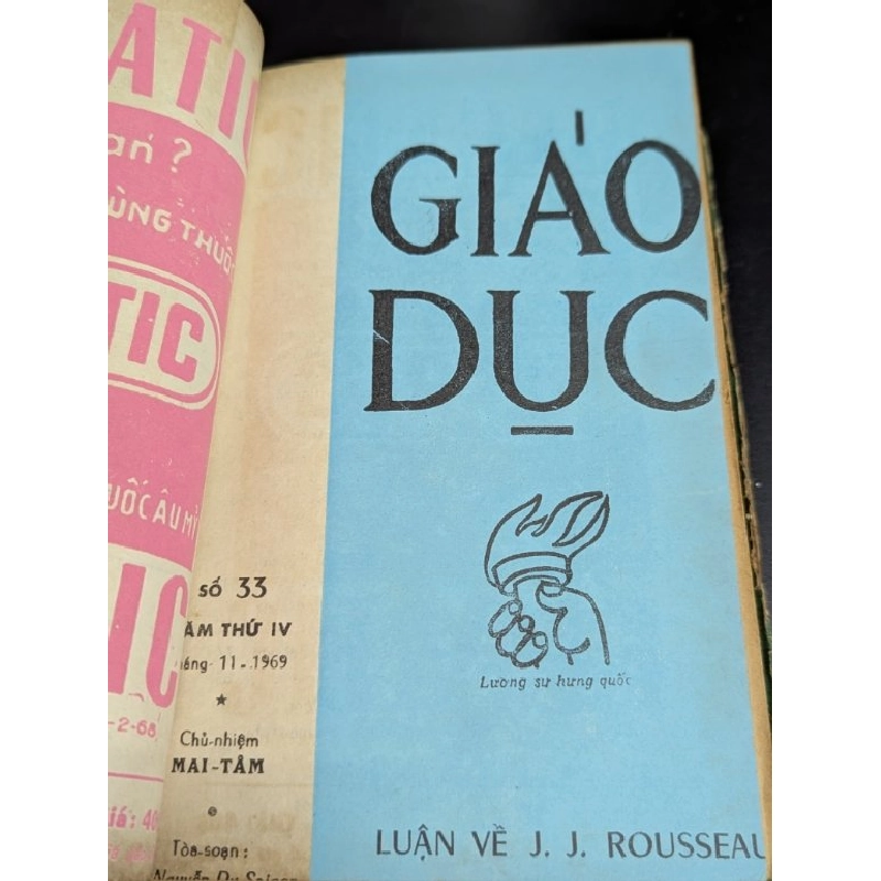 Tạp chí nguyệt san giáo dục - Chủ Nhiệm Mai Tâm 472858