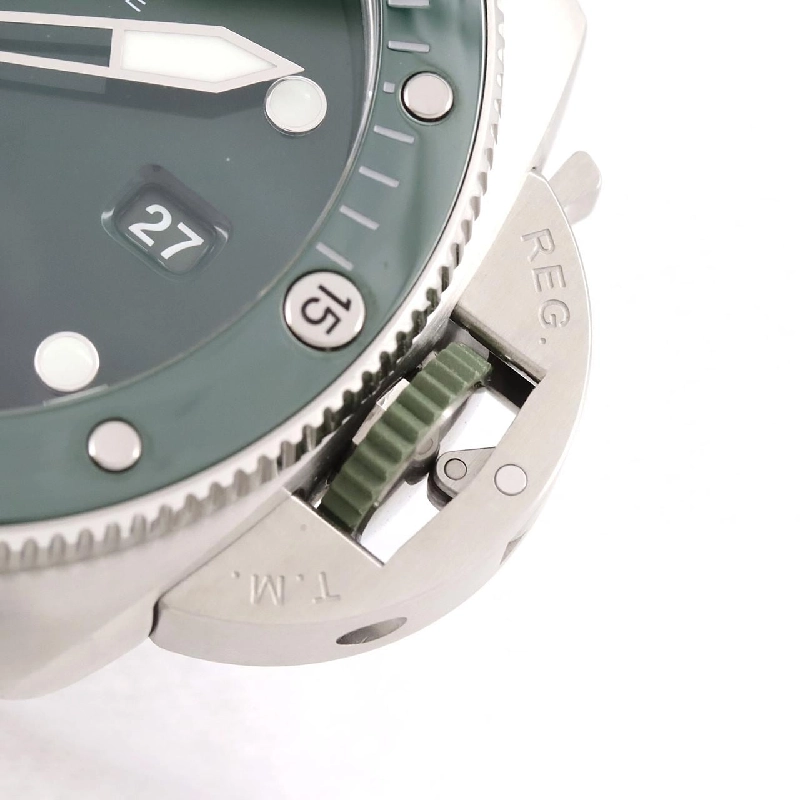 Panerai Submersible Quarantaquattro eSteel Verde Zemerald PAM01287 SS Automatic - Hàng hiệu Chính hãng 882054