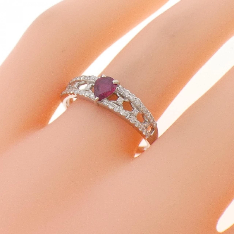 Nhẫn Ruby PT900 0.26CT - Hàng hiệu Chính hãng 849811