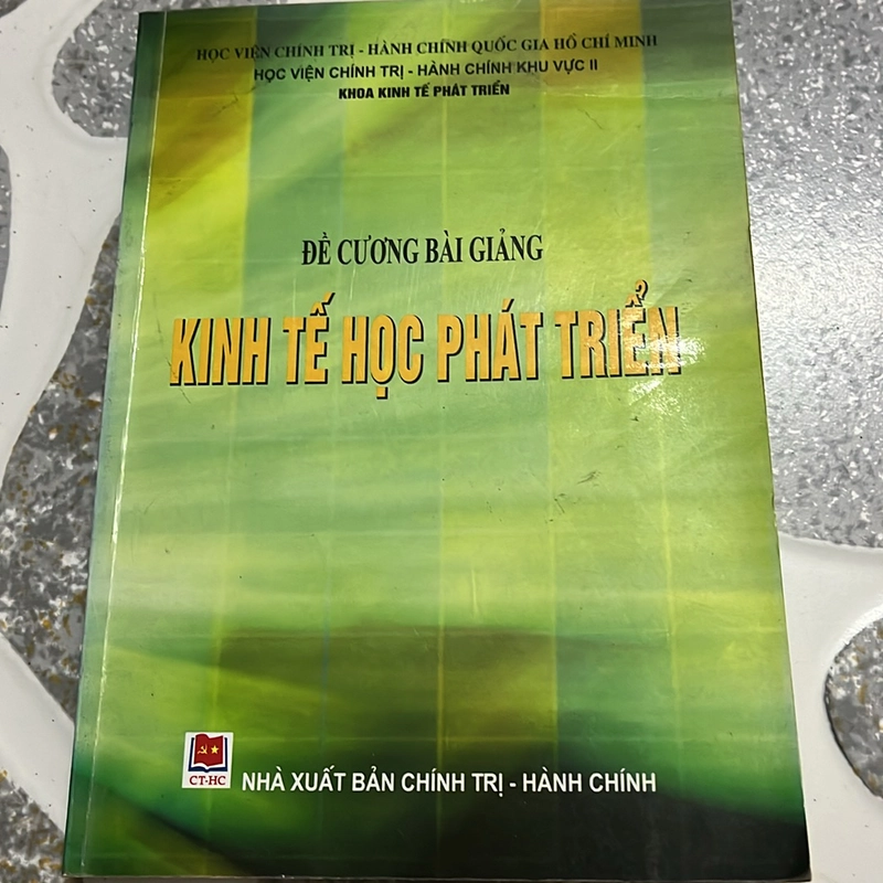 Kinh tế học phát triển - Học viện chính trị 522680