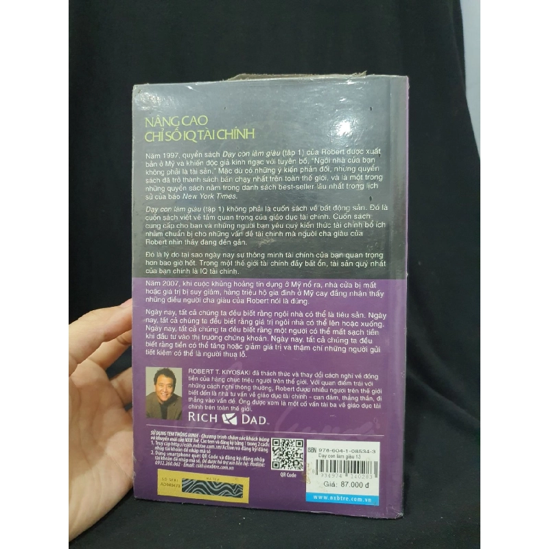 Dạy con làm giàu 13 mới 90% bị rách seal -HCM205 ROBERT KYOSAKI SÁCH KỸ NĂNG 923151