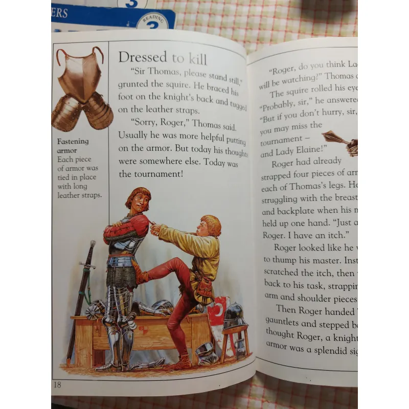 COMBO 3Q DK READERS - Extreme Sports & Polar Bear Alert & Days of the Knights • Level 3, 4 751324