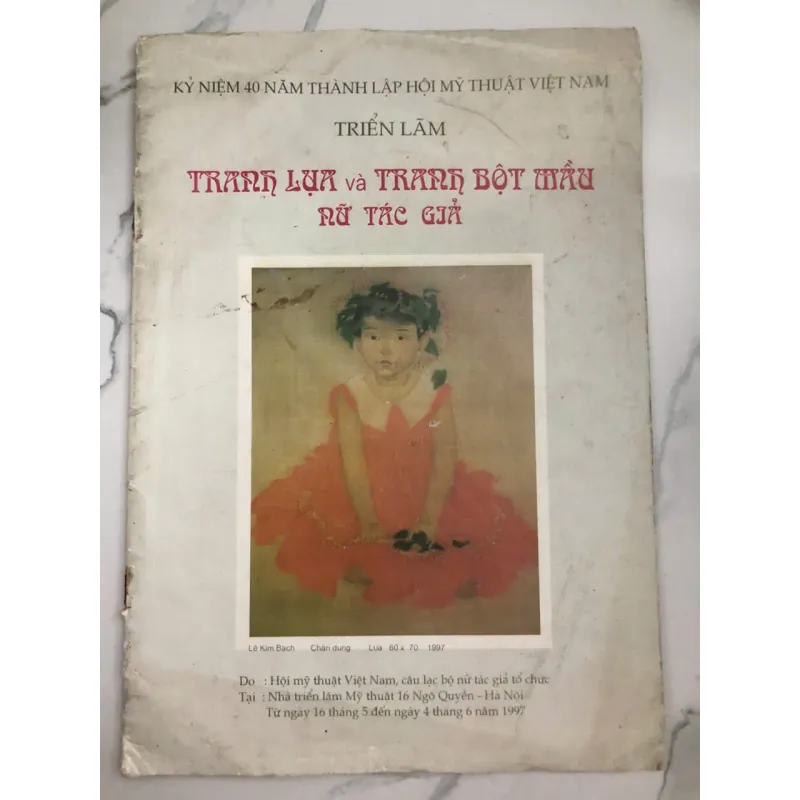 Triển lãm Tranh Lụa và Tranh Bột màu Nữ tác giả - Hội Mỹ thuật Việt Nam 998539