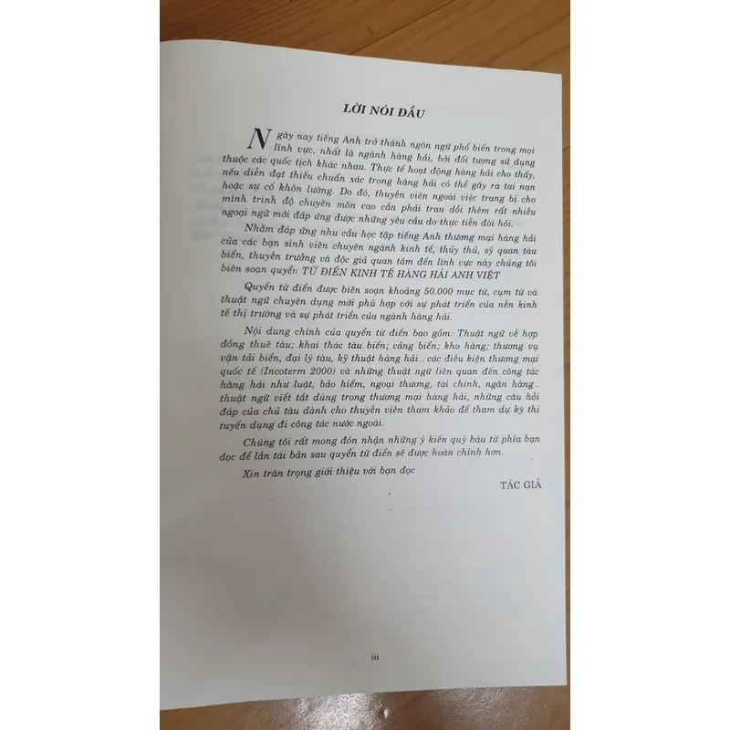 TỪ ĐIỂN KINH TẾ HÀNG HẢI  737842