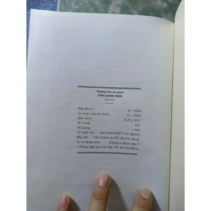 Đường lên cơ quan Tổng Hành Dinh - Trung tướng Hoàng Nghĩa Khánh 932624