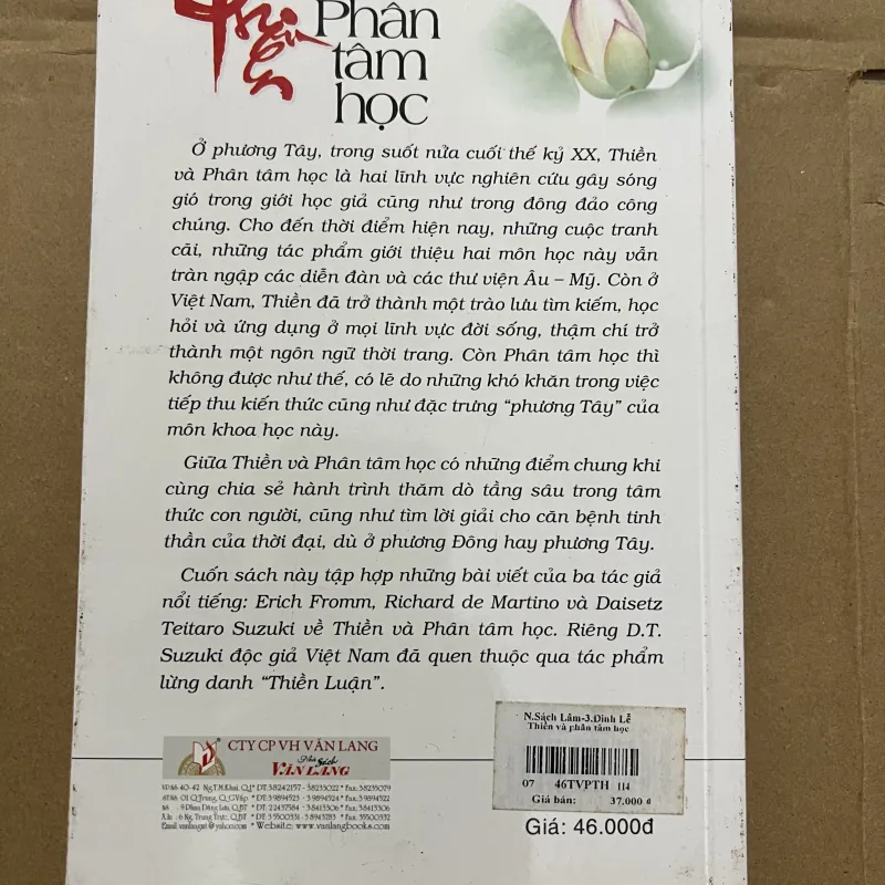 Thiền Và Phân Tâm Học 756299