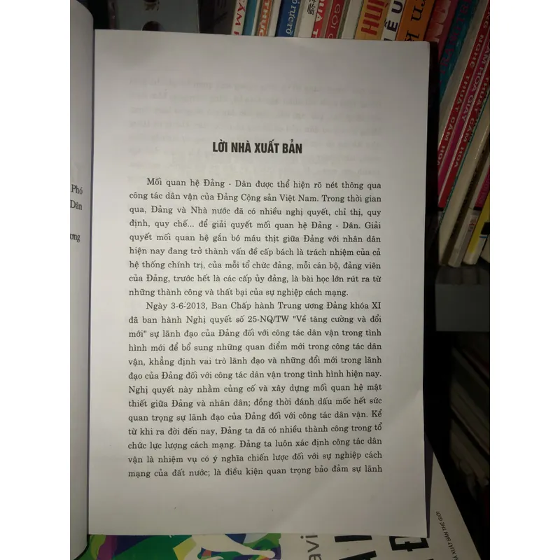 Tăng cường mối quan hệ gữa Đảng và nhân dân trong thời kỳ mới - Nguyễn Thế Trung 703643