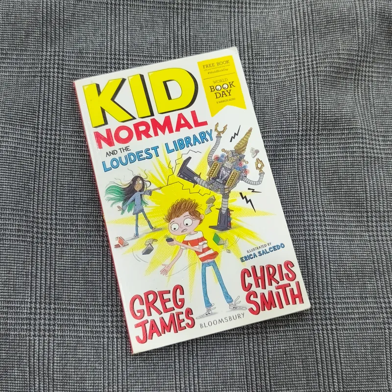[Ngoại văn] Kid Normal and the Loudest Library - Greg James & Chris Smith  1039632