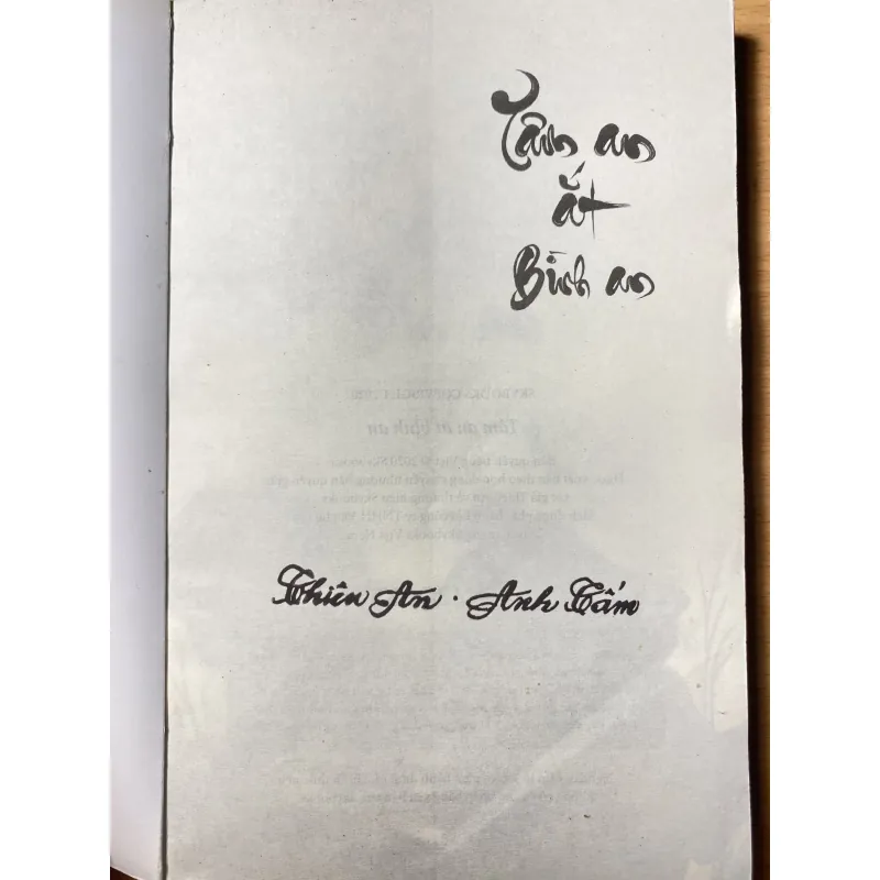 Tâm an ắt bình an - Thiên An có kèm bookmark 995327