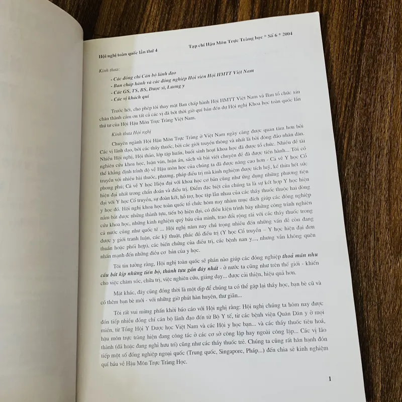 Tạp chí hậu môn trực tràng học 17-19/11/2004 992153