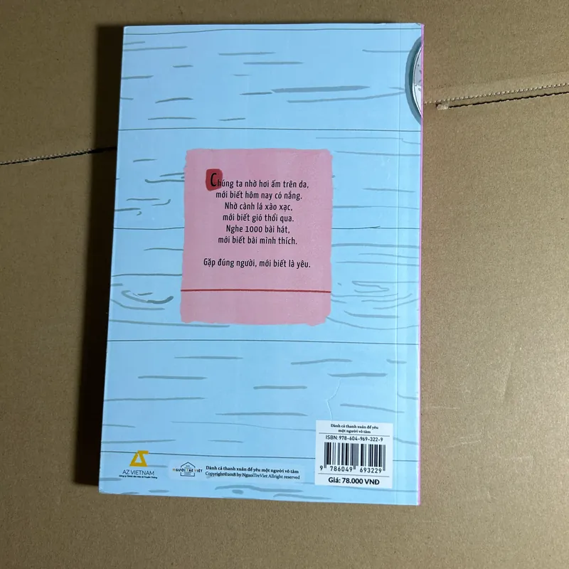 Dành cả thanh xuân để yêu một người vô tâm 573788