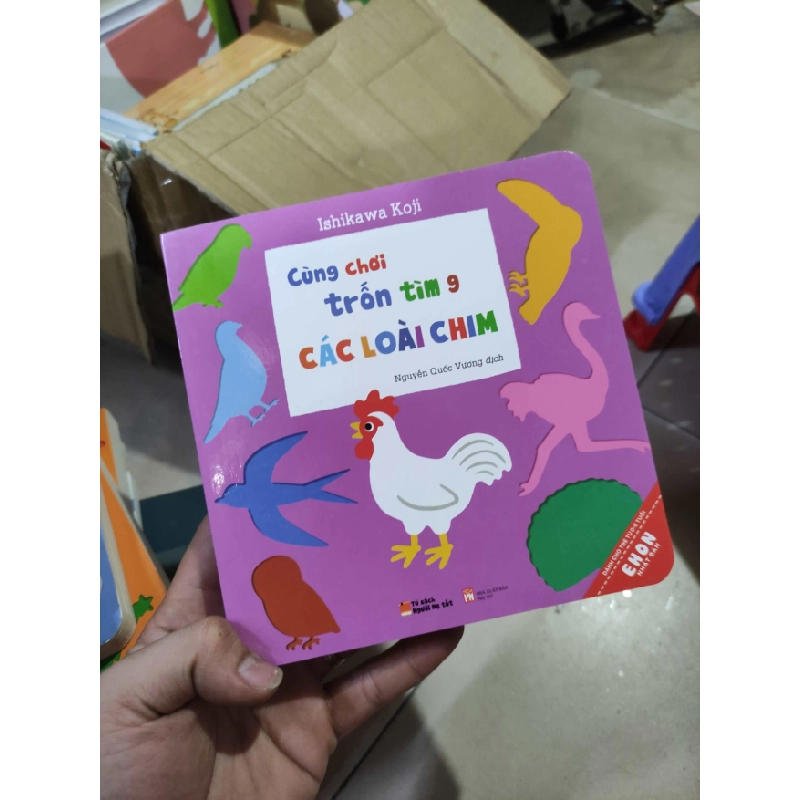[Phiên Chợ Sách Cũ] Cùng chơi trốn tìm các loài chim 2303 412337