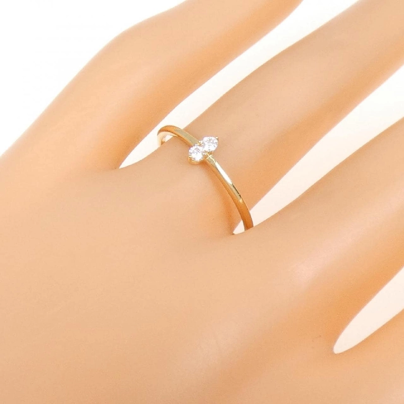 Nhẫn kim cương K18YG 0.06CT - Hàng hiệu Chính hãng 855494