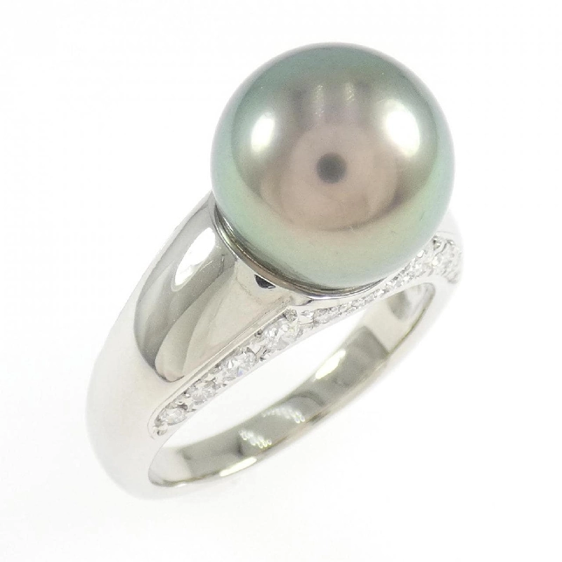 Nhẫn ngọc trai đen Tasaki 11.2mm - Hàng hiệu Authentic 837254