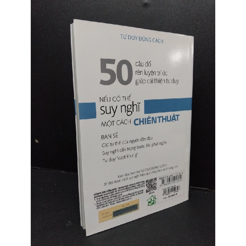 Tư duy chiến thuật - Tư duy đúng cách Charles Phillips mới 90% bẩn bìa nhẹ 2019 HCM.ASB1809 448193