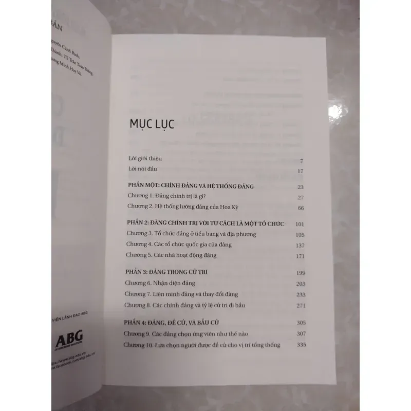 Sách: Chính trị đảng phái tại Hoa Kỳ - TG: Marjorie Randon Hershey 929317