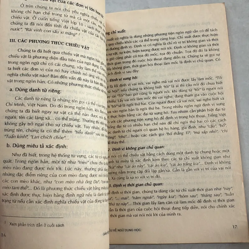 Giáo trình giản yếu về ngữ dụng học - Đỗ Hữu Châu - 1995s 801071