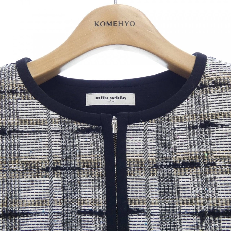 Jacket không cổ mila schon - Hàng hiệu Authentic 814719