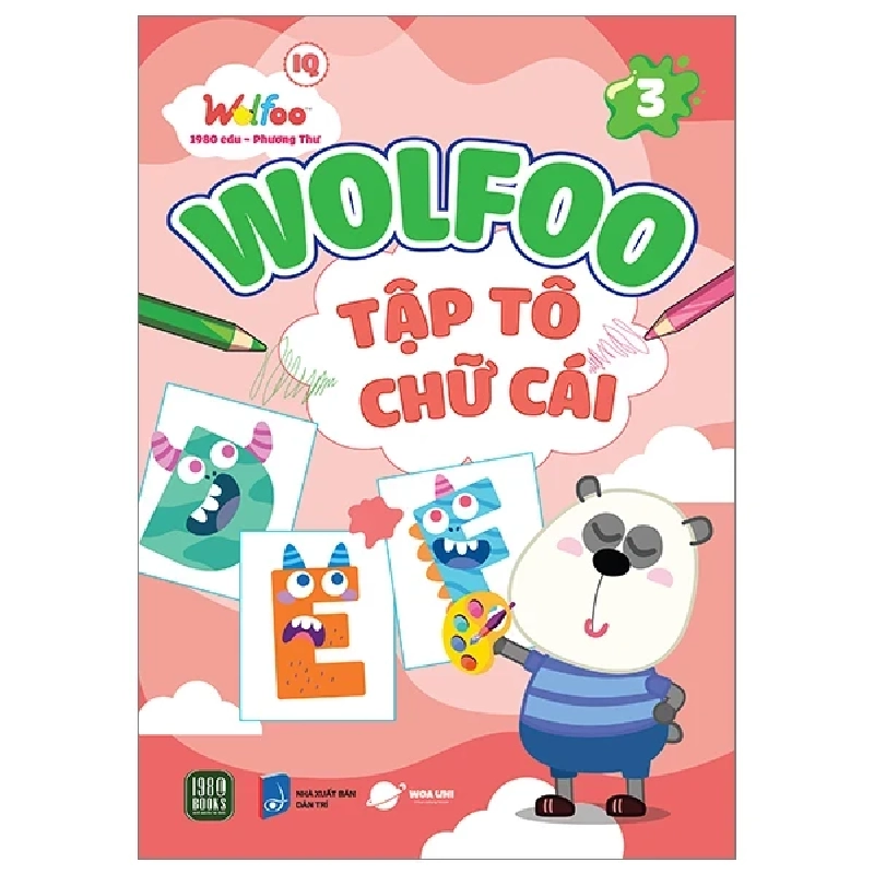 Wolfoo IQ - Wolfoo Tập Tô Chữ Cái - Tập 3 - 1980Edu, Phương Thư 323953